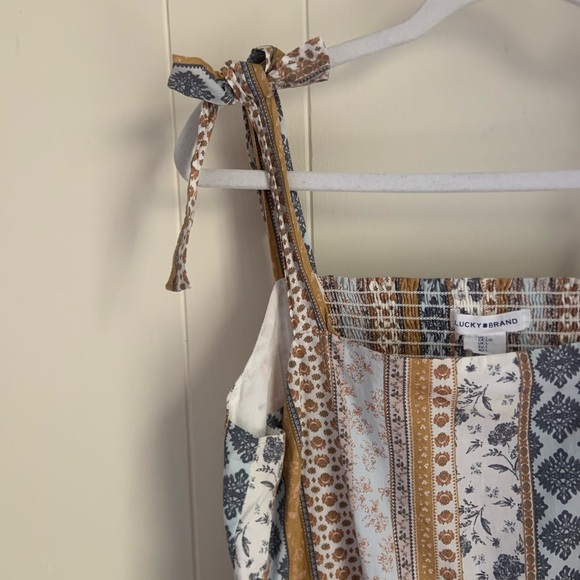 Lucky Brand Patterned Tiered Midi Sundress - Picture 5 of 8